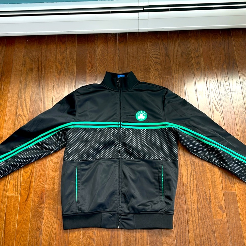 Celtics track jacket Black, size Large